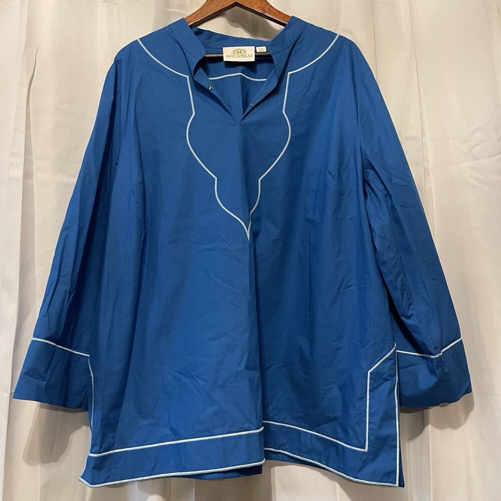 Nico Blu Arabella Tunic SZ P3X